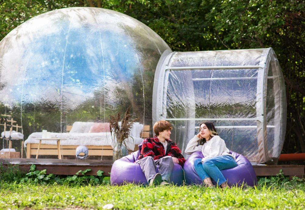 inflatable bubble tent review