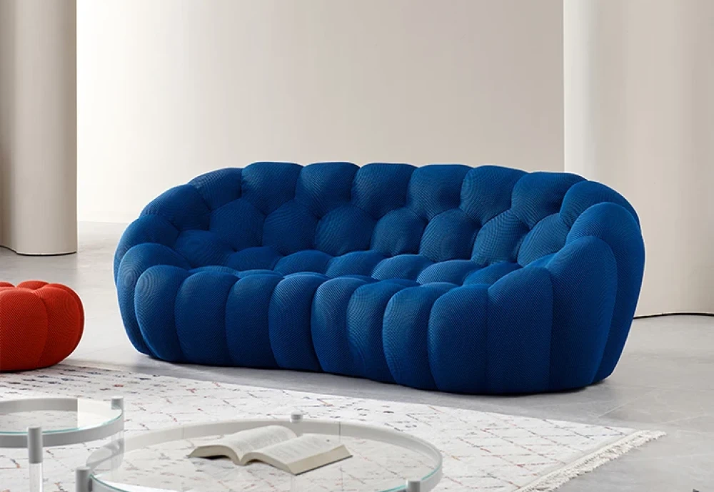 bubble couch blue