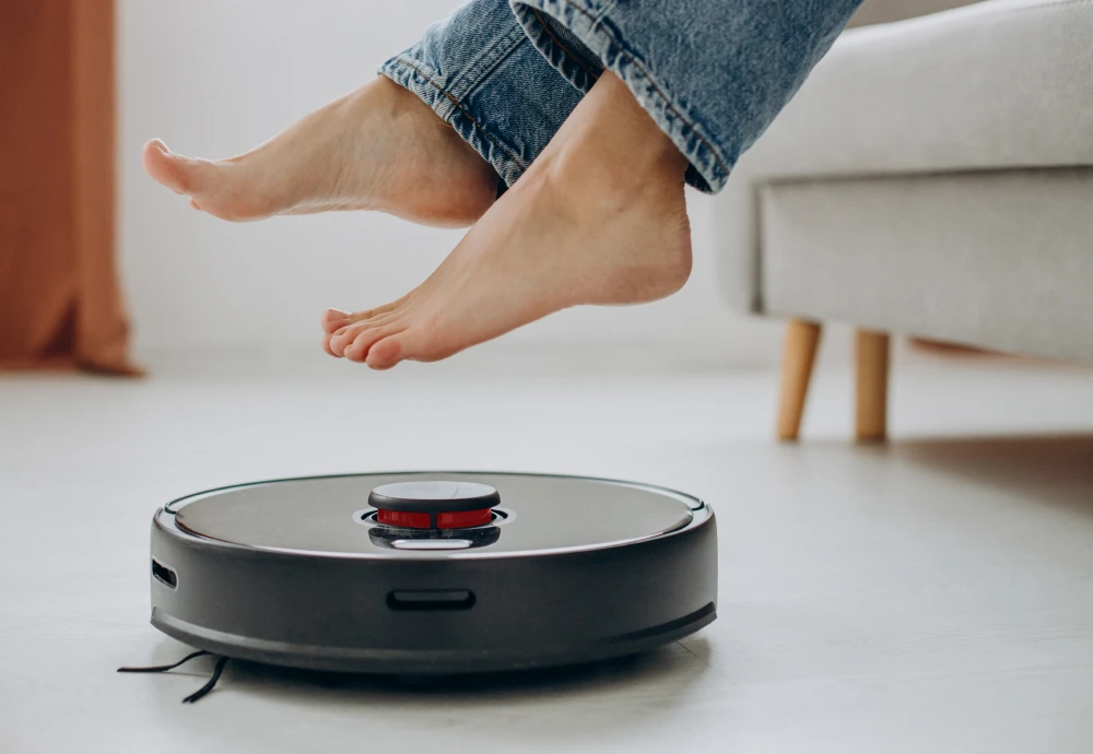 self cleaning vacuum and mop robot